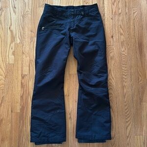 Obermeyer sz 8 women’s black ski snowboarding pants great pre owned condition